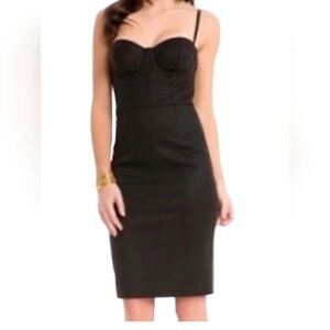 GUESS Black Satin Chemise